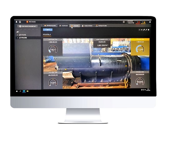 Online Condition Monitoring System for Shaft Generators